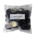 Bottle Caps - 100 Pack - Black