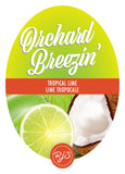 orchard breezine wine label-tropical-lime.jpeg